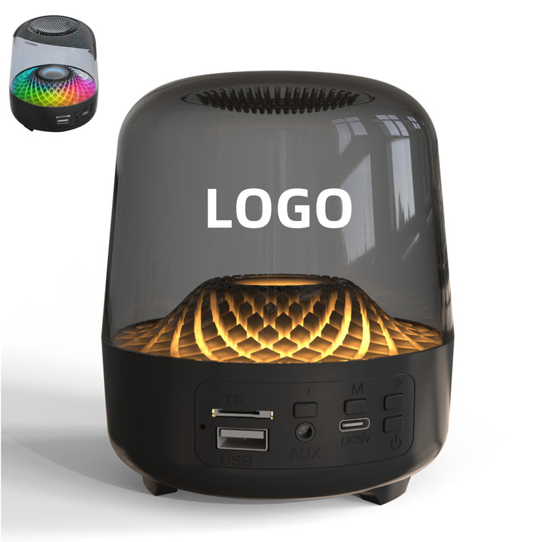 Bluetooth Speaker with 7-Color LED Lights