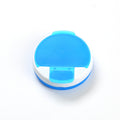 4 Compartment Frosted Clear Pill Box