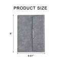 A5 Leather Three-fold Business Loose-Leaf Notebook