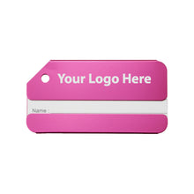 Aluminum Metal Square Luggage Tag