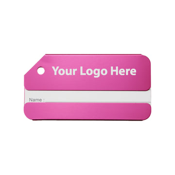 Aluminum Metal Square Luggage Tag