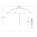 Automatic LED Flashlight Folding Umbrella