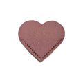 Pu Leather Heart-Shaped Bookmark Holder