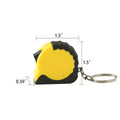 3' Mini Keychain Tape Measure