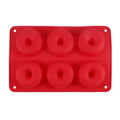 Food-Grade Silicone Donut Mold (6-Cavity)