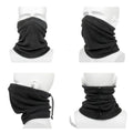 Drawstring Fleece Neck Gaiter