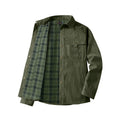 Retro Western Plaid Flannel Lapel Jacket