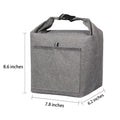 Portable Oxford Cloth Insulated Waterproof Lunch Tote Bag