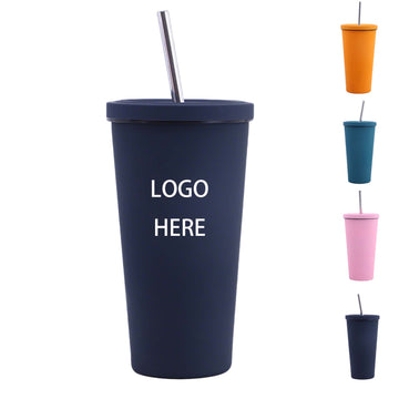 17oz Stainless Steel Straw Cup