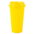 16 Oz Simple Plastic Straight Drinking Mug