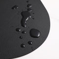 Triangle-Shaped Leather Desk Mat