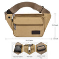 Belt Pouch Satchel With Headphone Cable Hole