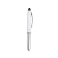 Multi-Functional Touchscreen Metal LED Light Stylus Pen