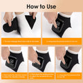 Wireless Electric Heated Foot Massager For Ankle Pain Relief
