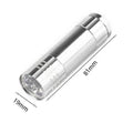 Portable Mini 9 LED Flashlight Ultraviolet Lights W/ Lanyard