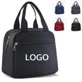 Insulated Reusable Lunch Bag With Front Pocket