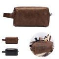 Genuine Leather Toiletry Bag