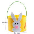 Bunny Felt Basket