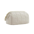 Cotton Quilted Makeup Bag