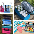 Beach Tote Bag with Detachable Cooler