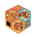 Set Of Hexagonal And Diamond-shaped Plates