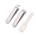 Portable 3-In-1 Stainless Steel Manicure Set
