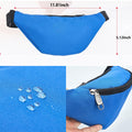 Unisex Waterproof Cross Body Fanny Pack Waist Bags