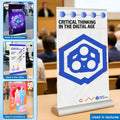 A3 Single Sided Table Top Retractable Banner Display