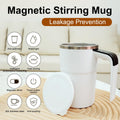 13Oz Rechargeable  Stainless Steel Stirring Coffee Mug