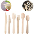 Disposable Wooden Outdoor Eco-Friendly Dining Utensils