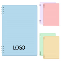 A5 Morandi Frosted PP Spiral Notebook