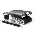 Stainless Steel Russian Flat Wine Pot Gift Set