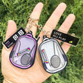 Acrylic Badminton Backpack Keychain