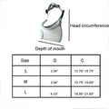 Dog Muzzle Adjustable Breathable Safety Comfort