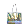 Clear Iridescent PVC Tote Bag