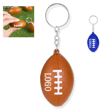 Football Stress Relief Keychain