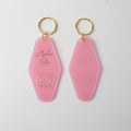 Motel Style Keychain