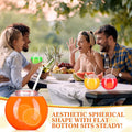 22Oz Fishbowl Shaped Reusable Drinking Party Cups( Ocean)