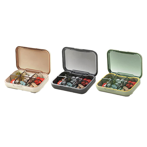 2-In-1 Jewelry & Pill Organizer With Storage Compartments