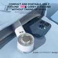Cooling Handheld Fan With Ice Rubbing Pad