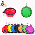 Portable Silicone Pet Folding Bowl