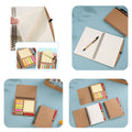 Spiral Steno Notebook with Sticky Notes