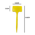 T-Shape Plastic Garden Plant Label Plant Nursery Markers