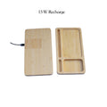 15W Wood Phone Wireless Charging Station
