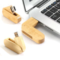 Bamboo Or Wooden Usb Flash Drive In Various Shapes