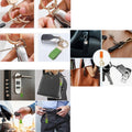 Leather Keychain Accessories Metal Car Key Chain Ring