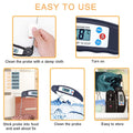 Food Thermometer With Foldable Probe