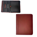 Executive PU Leather Zippered Portfolio