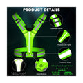 LED Reflective Running Vest Gear