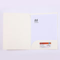 A4 Portable Presentation Kraft Paper Cardboard Folder